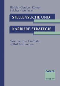 Vorderes Coverbild Stellensuche und Karrierestrategie