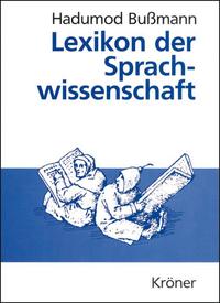 Vorderes Coverbild Lexikon der Sprachwissenschaft