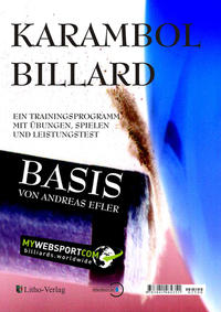 Vorderes Coverbild Karambol Billard Basis