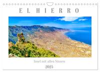Vorderes Coverbild El Hierro - Insel mit allen Sinnen (Wandkalender 2025 DIN A4 quer), CALVENDO Monatskalender
