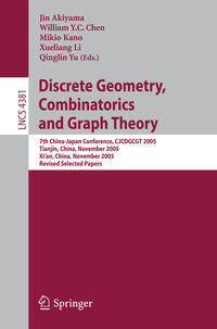 Vorderes Coverbild Discrete Geometry, Combinatorics and Graph Theory