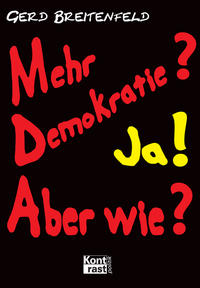 Vorderes Coverbild Mehr Demokratie? Ja! Aber wie?
