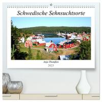 Vorderes Coverbild Schwedische Sehnsuchtsorte (hochwertiger Premium Wandkalender 2025 DIN A2 quer), Kunstdruck in Hochglanz