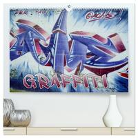 Vorderes Coverbild Graffiti - Kunst aus der Dose (hochwertiger Premium Wandkalender 2025 DIN A2 quer), Kunstdruck in Hochglanz