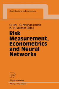 Vorderes Coverbild Risk Measurement, Econometrics and Neural Networks