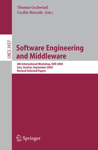 Vorderes Coverbild Software Engineering and Middleware