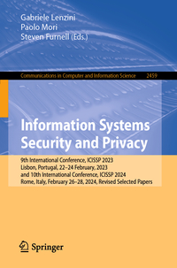 Vorderes Coverbild Information Systems Security and Privacy