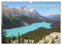 Vorderes Coverbild Rocky Mountains 2025 (Wandkalender 2025 DIN A3 quer), CALVENDO Monatskalender