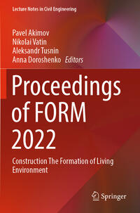 Vorderes Coverbild Proceedings of FORM 2022