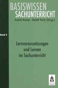 Vorderes Coverbild Lernvoraussetzungen und Lernen im Sachunterricht