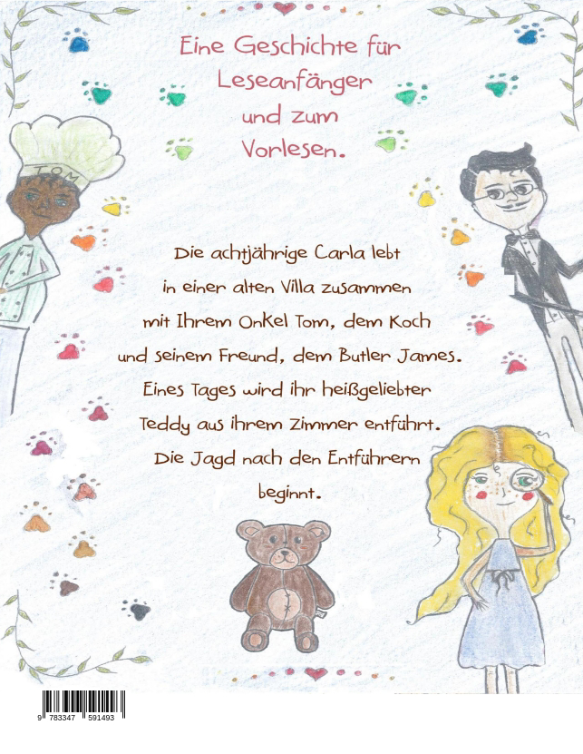 Rückseitencover Carla und die Teddynapper