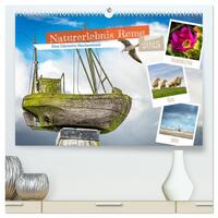 Vorderes Coverbild Naturerlebnis Rømø (hochwertiger Premium Wandkalender 2025 DIN A2 quer), Kunstdruck in Hochglanz