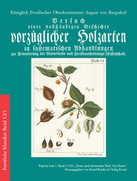 Vorderes Coverbild Versuch einer vollständigen Geschichte vorzüglicher Holzarten in systematischen Abhandlungen zur Erweiterung der Naturkunde und Forsthaushaltungs-Wissenschaft