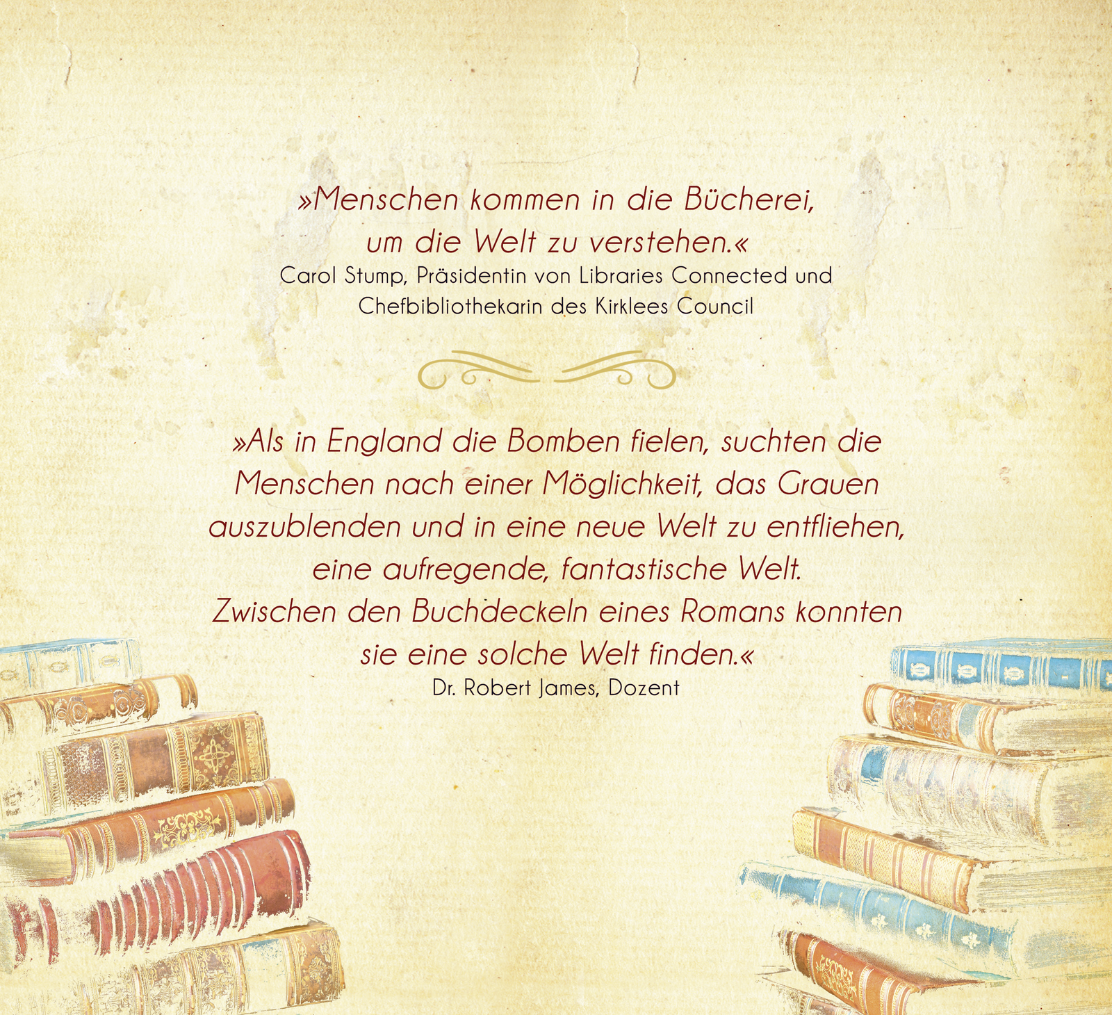 Beispielinhalt (Bild) Die Bibliothek der Hoffnung
