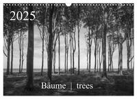Vorderes Coverbild Bäume trees 2025 (Wandkalender 2025 DIN A3 quer), CALVENDO Monatskalender