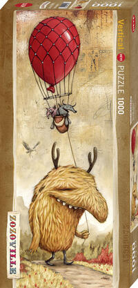 Vorderes Coverbild Red Balloon Puzzle