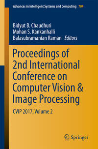 Vorderes Coverbild Proceedings of 2nd International Conference on Computer Vision & Image Processing