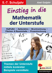 Vorderes Coverbild Einstieg in die Mathematik der Unterstufe