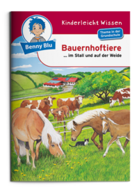 Vorderes Coverbild Benny Blu - Bauernhoftiere