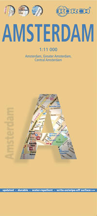Vorderes Coverbild Amsterdam, Borch Map