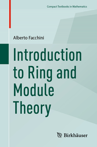 Vorderes Coverbild Introduction to Ring and Module Theory