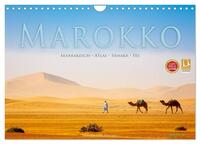 Vorderes Coverbild Marokko: Marrakesch, Atlas, Sahara, Fès (Wandkalender 2025 DIN A4 quer), CALVENDO Monatskalender
