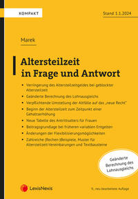 Vorderes Coverbild Altersteilzeit in Frage und Antwort