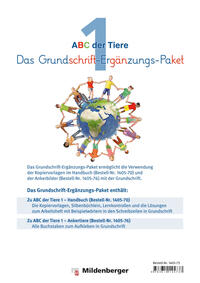 Vorderes Coverbild ABC der Tiere 1 – Grundschrift-Ergänzungs-Paket