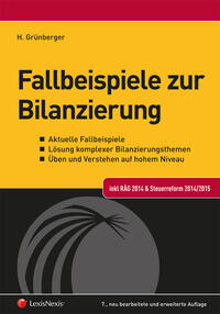 Vorderes Coverbild Fallbeispiele zur Bilanzierung