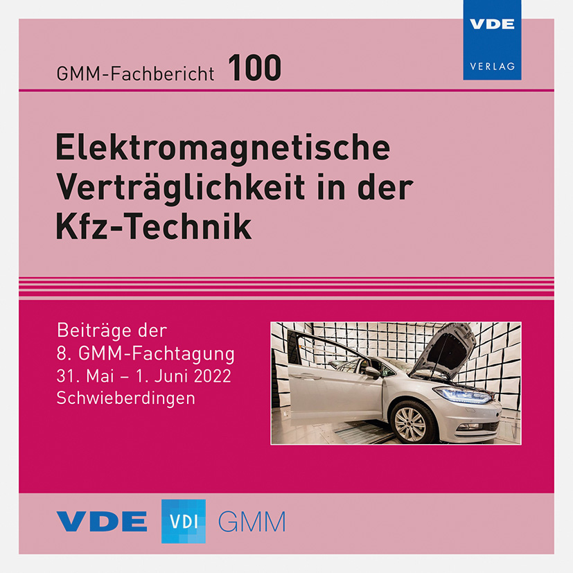 Anderes Coverbild GMM-Fb. 100: Elektromagnetische Verträglichkeit in der Kfz-Technik