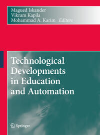 Vorderes Coverbild Technological Developments in Education and Automation