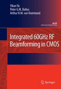 Vorderes Coverbild Integrated 60GHz RF Beamforming in CMOS