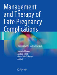 Vorderes Coverbild Management and Therapy of Late Pregnancy Complications