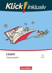 Vorderes Coverbild Klick! Erstlesen - Grundschule/Förderschule - Klick! inklusiv: Themenhefte für Lernende mit Förderbedarf - 1.-4. Schuljahr