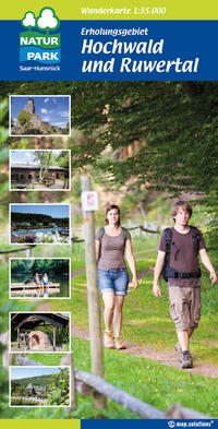 Vorderes Coverbild Wanderkarte Hochwald & Ruwertal