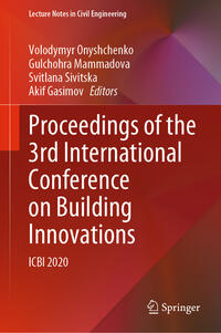 Vorderes Coverbild Proceedings of the 3rd International Conference on Building Innovations