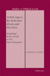 Vorderes Coverbild Verbal Aspect, the Indicative Mood, and Narrative