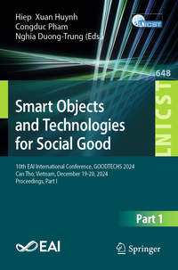 Vorderes Coverbild Smart Objects and Technologies for Social Good