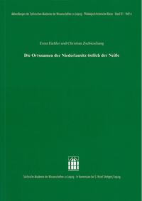 Vorderes Coverbild Die Ortsnamen der Niederlausitz östlich der Neiße
