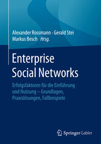 Vorderes Coverbild Enterprise Social Networks