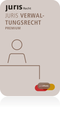 Vorderes Coverbild juris Verwaltungsrecht Premium