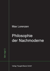 Vorderes Coverbild Philosophie der Nachmoderne