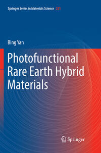 Vorderes Coverbild Photofunctional Rare Earth Hybrid Materials