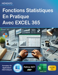Vorderes Coverbild Fonctions statistiques en pratique avec EXCEL 365