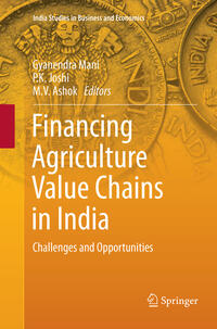 Vorderes Coverbild Financing Agriculture Value Chains in India