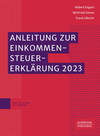 Vorderes Coverbild Anleitung zur Einkommensteuererklärung 2023