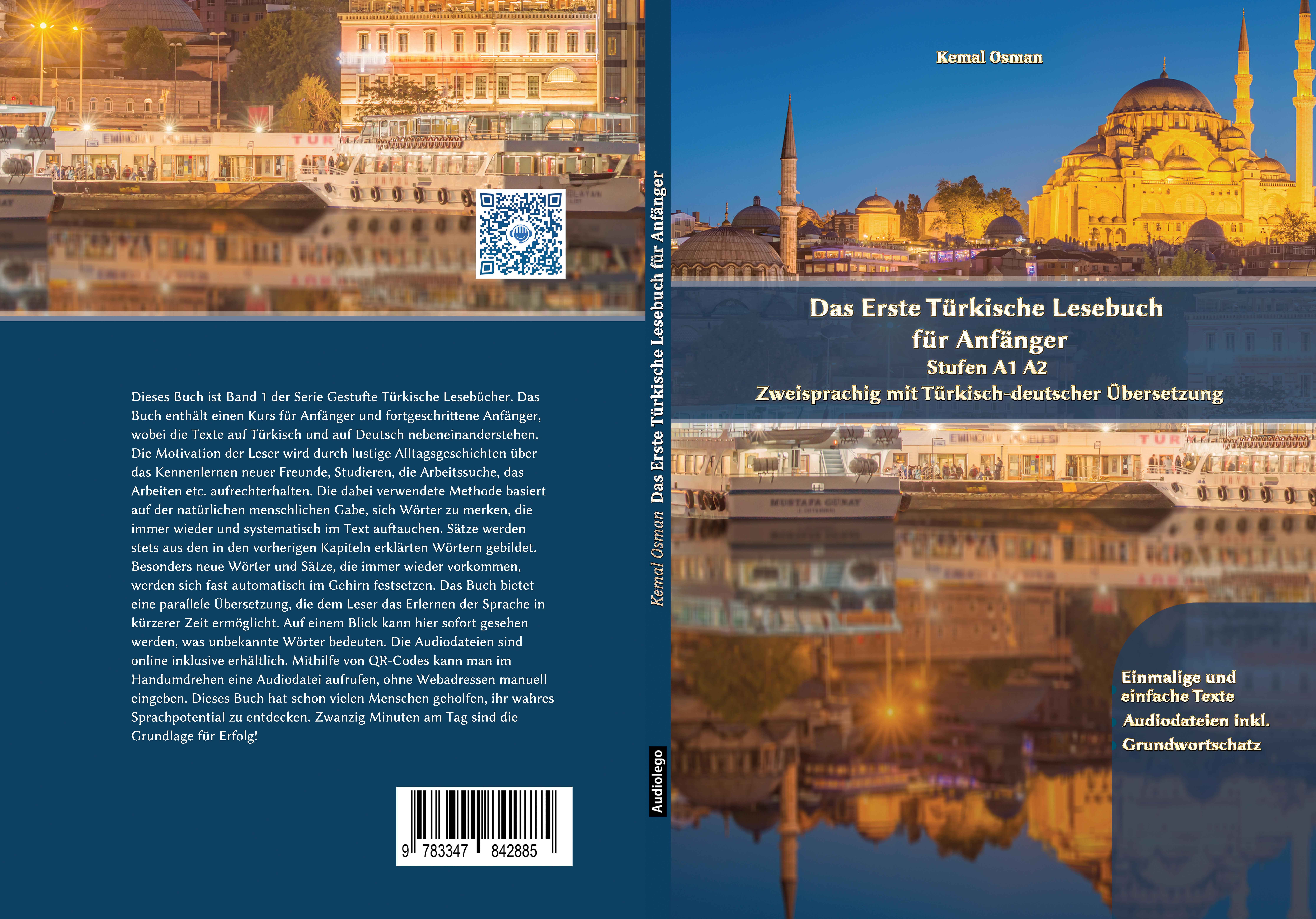 Gesamtes Coverbild Das Erste Türkische Lesebuch für Anfänger