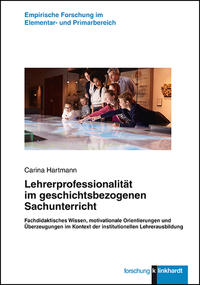 Vorderes Coverbild Lehrerprofessionalität im geschichtsbezogenen Sachunterricht