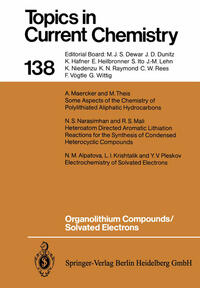 Vorderes Coverbild Organolithium Compounds/Solvated Electrons