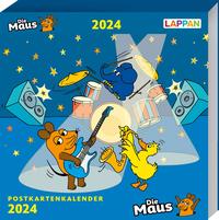 Vorderes Coverbild Der Kalender mit der Maus - Postkartenkalender 2024
